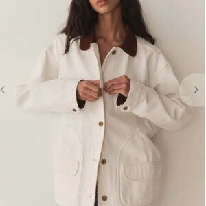 Doen Pascual Jacket in Salt size Large - new with tags